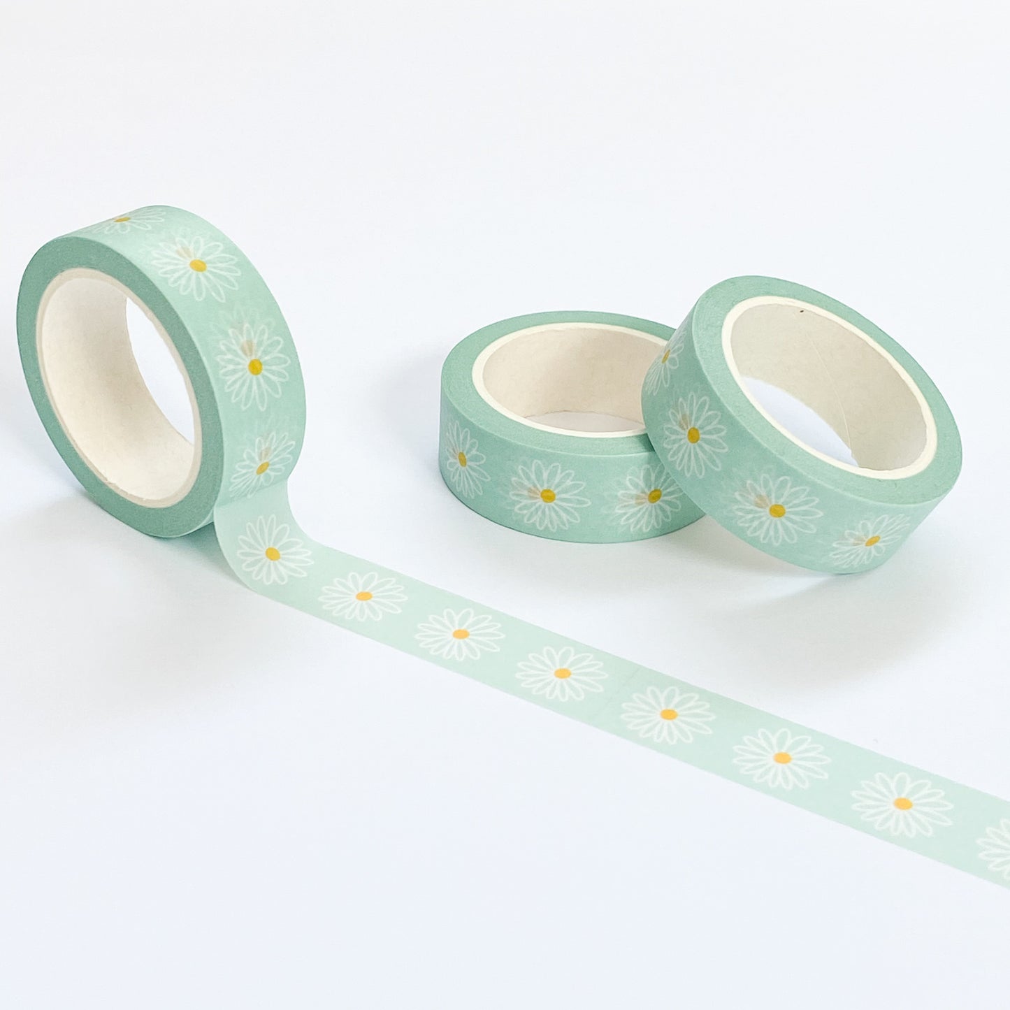 eco friendly daisy washi tape